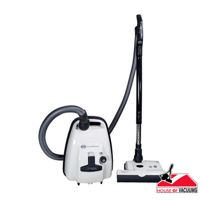 WHITE SEBO AIRBELT K3 Canister Vacuum 9687AM