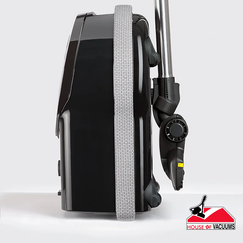 Premium White SEBO Airbelt D4 Premium Canister Vacuum 90641AM